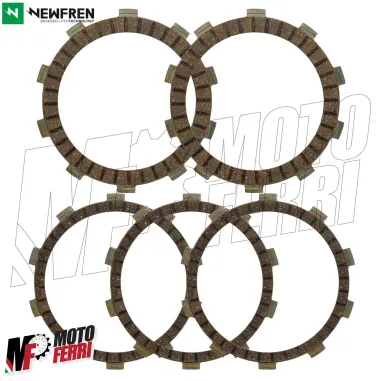 MF8165 Kit 5 Dischi Frizione Newfren Kawasaki Ninja 400 2018 2019 2020 2021 2022