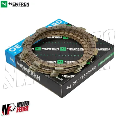 MF8165 Kit 5 Dischi Frizione Newfren Kawasaki Z400 mod 2019 2020 2021 2022
