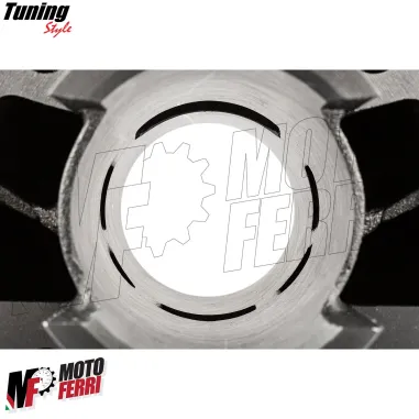 MF8168 Kit Cilindro Ghisa Dm 40 per Malaguti F12R 50 2T ad Aria AC motore Keeway