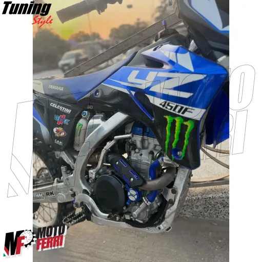 MF8148 Protezione Collettore Marmitta Universale Cross KTM Husqvarna Honda Beta