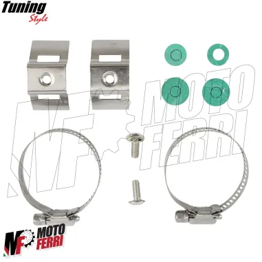 MF8148 Protezione Collettore Marmitta Universale Cross KTM Husqvarna Honda Beta