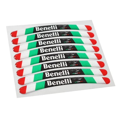 MF2941 Kit Adesivi Cerchi 3D Gel Benelli - TRK Leoncino 752S 502C Tornado BN