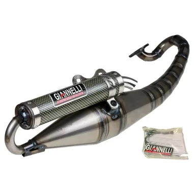 MF1463 - MARMITTA GIANNELLI REVERSE MINARELLI ORIZZONTALE 50 2T AEROX NITRO F12