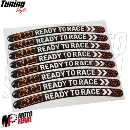 MF2941 Kit Adesivi Cerchi 3D Gel KTM - Super Duke Adventure RC SMR SMC SX EXC 2
