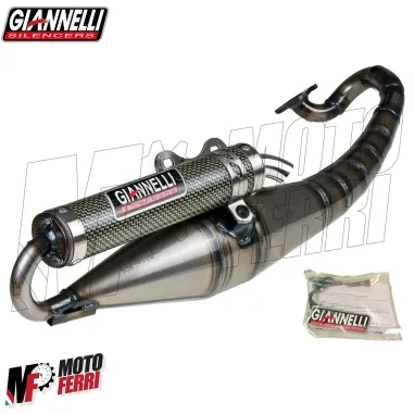 MF1463 - MARMITTA GIANNELLI REVERSE MINARELLI ORIZZONTALE 50 2T AEROX NITRO F12