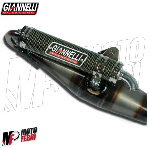 MF1463 - MARMITTA GIANNELLI REVERSE MINARELLI ORIZZONTALE 50 2T AEROX NITRO F12