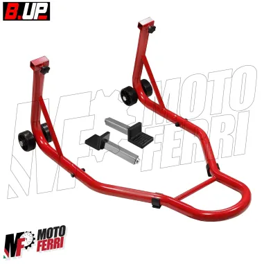 MF4796 Cavalletto Moto Cavalletti Alzamoto Anteriore Posteriore Cono + Piastre