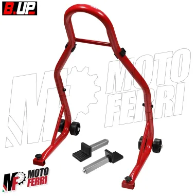 MF4796 Cavalletto Moto Cavalletti Alzamoto Anteriore Posteriore Cono + Piastre