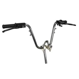 MF8193 Manubrio in Ferro Originale Piaggio Grillo con Leve Manpole Comandi