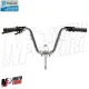 MF8193 Manubrio in Ferro Originale Piaggio Grillo con Leve Manpole Comandi