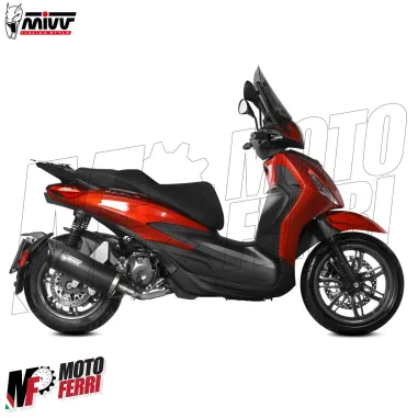 MF8195 Marmitta Scarico MIVV Mover Piaggio Beverly 400 HPE 2021 2022 2023 2024