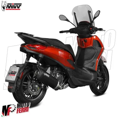 MF8195 Marmitta Scarico MIVV Mover Piaggio Beverly 400 HPE 2021 2022 2023 2024