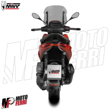 MF8195 Marmitta Scarico MIVV Mover Piaggio Beverly 400 HPE 2021 2022 2023 2024