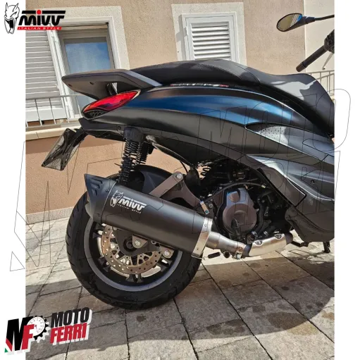 MF8195 Marmitta Scarico MIVV Mover Piaggio Beverly 400 HPE 2021 2022 2023 2024