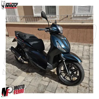 MF8195 Marmitta Scarico MIVV Mover Piaggio Beverly 400 HPE 2021 2022 2023 2024