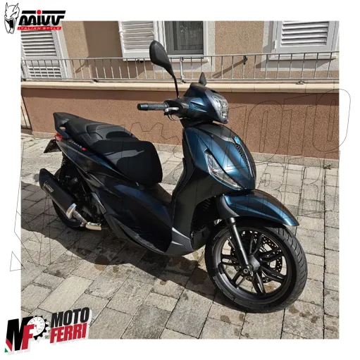 MF8195 Marmitta Scarico MIVV Mover Piaggio Beverly 400 HPE 2021 2022 2023 2024