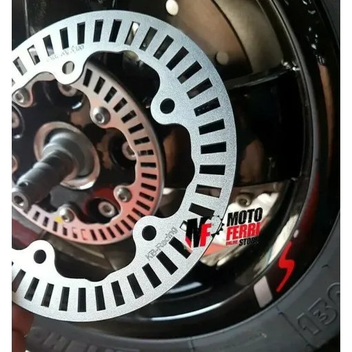 MF1468 RUOTA FONICA POSTERIORE + 10 KM/H KB RACING VESPA GTS 300 HPE SUPERTECH