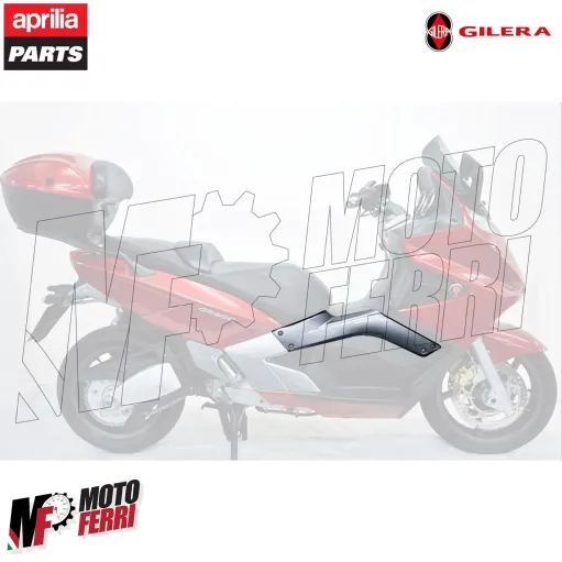 MF5411 Carena Destra Grezza Tunnel Originale Gilera GP800 / Aprilia SRV 850