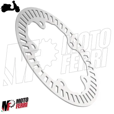 MF1468 RUOTA FONICA POSTERIORE + 10 KM/H KB RACING VESPA GTS 300 HPE SUPERTECH