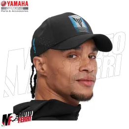 MF8203 Cappello Berretto Originale Yamaha MT Hyper Naked - Unisex Nero / Blu 2