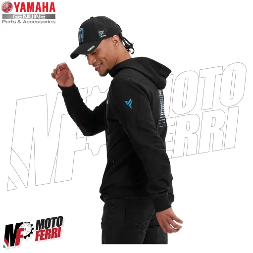 MF8203 Cappello Berretto Originale Yamaha MT Hyper Naked - Unisex Nero / Blu