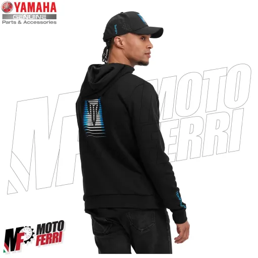 MF8203 Cappello Berretto Originale Yamaha MT Hyper Naked - Unisex Nero / Blu