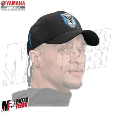 MF8203 Cappello Berretto Originale Yamaha MT Hyper Naked - Unisex Nero / Blu