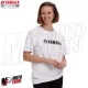 MF8204 Maglia T-Shirt Originale Yamaha Revs Essential Unisex Uomo Donna Bianco