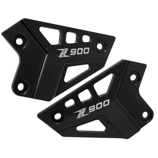 MF8209 Battitacco Kawasaki Z900 mod 2018 2019 2020 2021 2022 2023 2024 CNC Nero