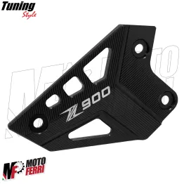 MF8209 Battitacco Kawasaki Z900 mod 2018 2019 2020 2021 2022 2023 2024 CNC Nero 2
