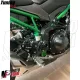 MF8209 Battitacco Kawasaki Z900 mod 2018 2019 2020 2021 2022 2023 2024 CNC Nero