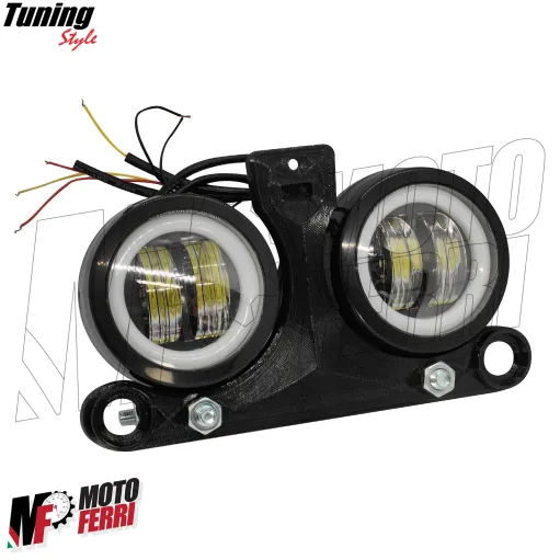 MF6242 Faro Fanale Led + Angel Eye Malaguti F12 Phantom F15 Firefox 1994 - 2006