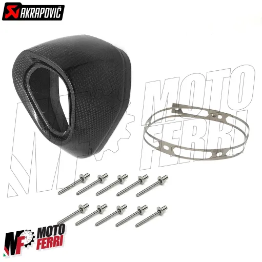 MF1991 Fondello Carbonio Marmitta Akrapovic Yamaha TMax 500 530 dal 2008 al 2016