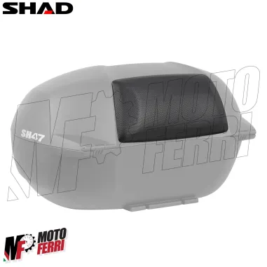 MF4643 Cuscino Schienale Passeggero SHAD per Bauletto SH47