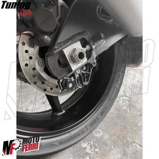 MF6872 Nottolini per Yamaha MT-10 Supporti Cavalletto Posteriore Alzamoto - M6