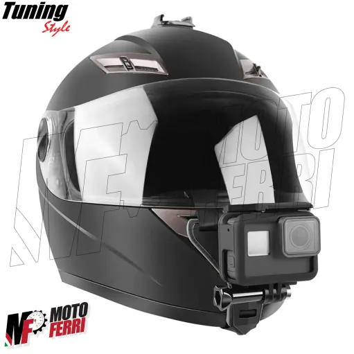MF8214 Supporto Mentoniera Casco Moto per Action Cam Camera GoPro Insta DJI