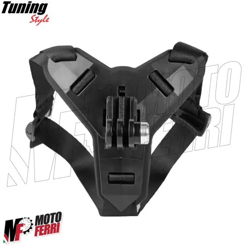 MF8214 Supporto Mentoniera Casco Moto per Action Cam Camera GoPro Insta DJI