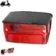 MF0102 Fanalino Stop Posteriore Tetto Nero Tipo Originale Vespa 50 Special