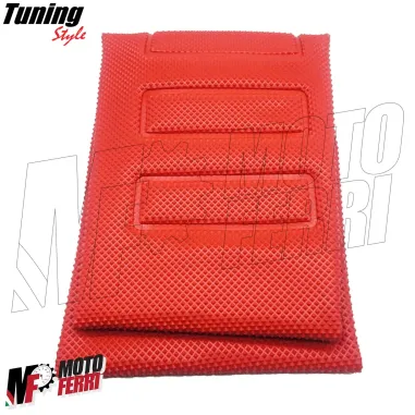 MF3061 Cover Coprisella Rosso Cross in Gomma Antiscivolo Piramidale Universale