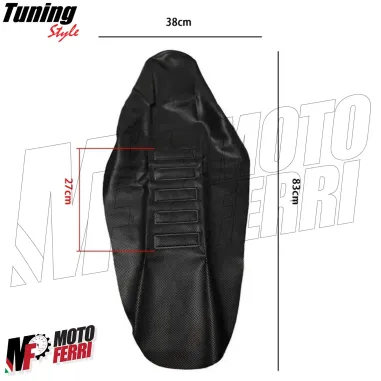 MF3061 Cover Coprisella Rosso Cross in Gomma Antiscivolo Piramidale Universale