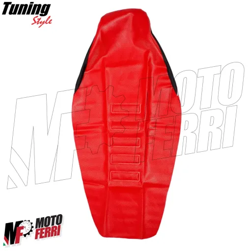 MF3061 Cover Coprisella Rosso Cross in Gomma Antiscivolo Piramidale Universale