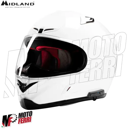 Interfono Midland BTGO Uni Bluetooth Casco Moto Scooter Jet Integrale Modulare