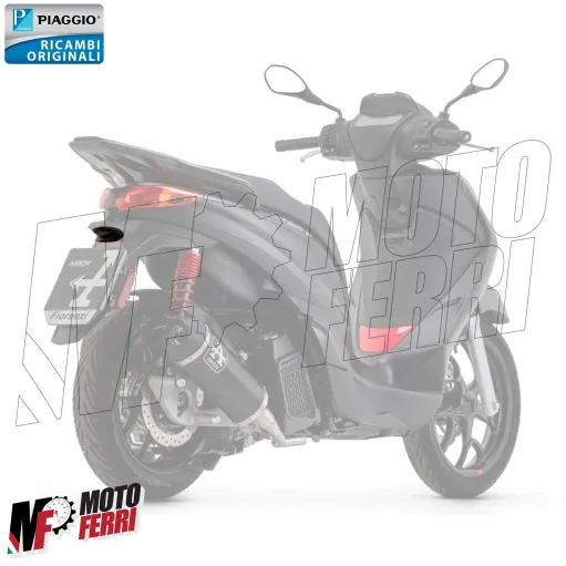 MF2604 Coperchio Luce Targa Originale Piaggio Medley / Liberty iGet 50 125 150