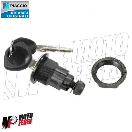 MF8223 Kit Serratura Chiavi per Bauletto 36L Piaggio Beverly MP3 X8 Gilera GP800