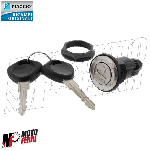 MF8223 Kit Serratura Chiavi per Bauletto 36L Piaggio Beverly MP3 X8 Gilera GP800