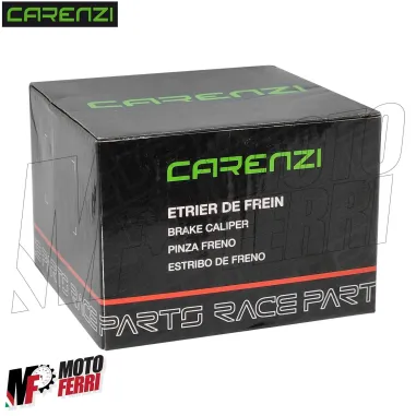 MF8224 Pinza Freno Carenzi CNC Radiale Interasse 82mm Scooter Moto Pitbike