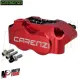 MF8225 Pinza Freno Carenzi CNC Radiale Interasse 82mm Scooter Moto Pitbike