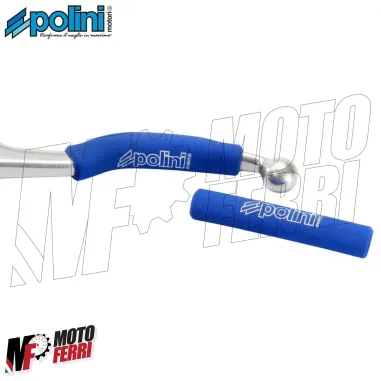 MF1748 Manopole Polini Big Evolution Bicolore Nero Blu Scooter Universali