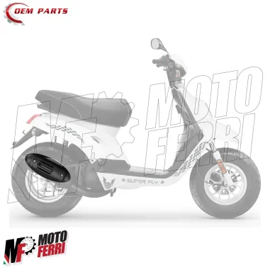 MF7471 Protezione Griglia Marmitta MBK Booster Yamaha BW'S 50 dal 2004 al 2017