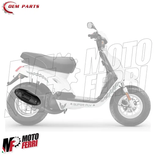 MF7471 Protezione Griglia Marmitta MBK Booster Yamaha BW'S 50 dal 2004 al 2017